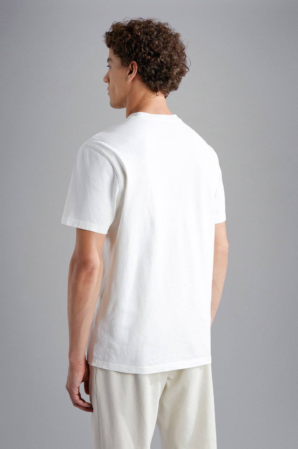 Paul & Shark T-shirt in cotone X-Soft con logo floccato Paul & Shark Offerta