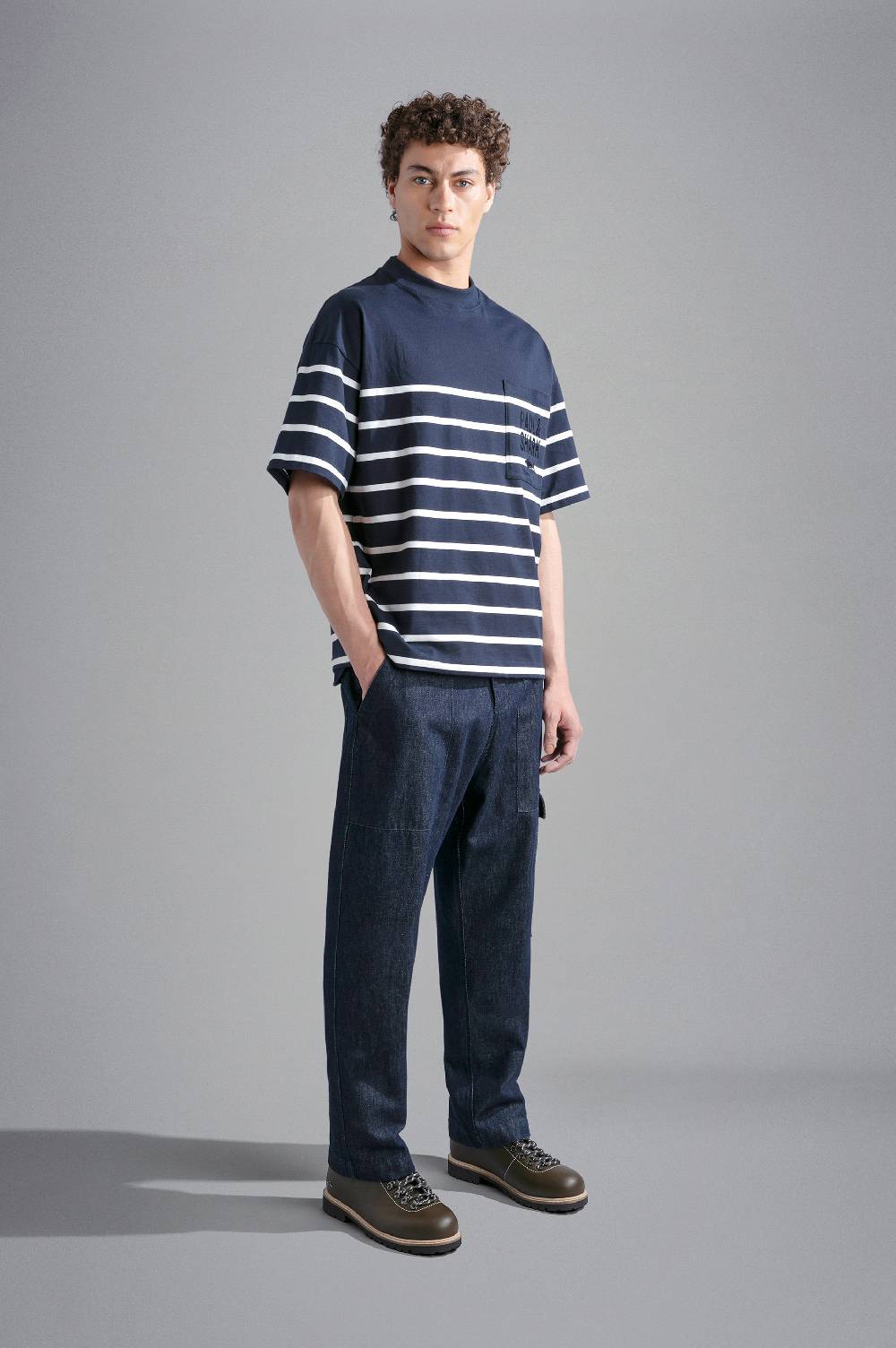 Paul & Shark T-shirt in cotone con ricamo Paul & Shark Outlet