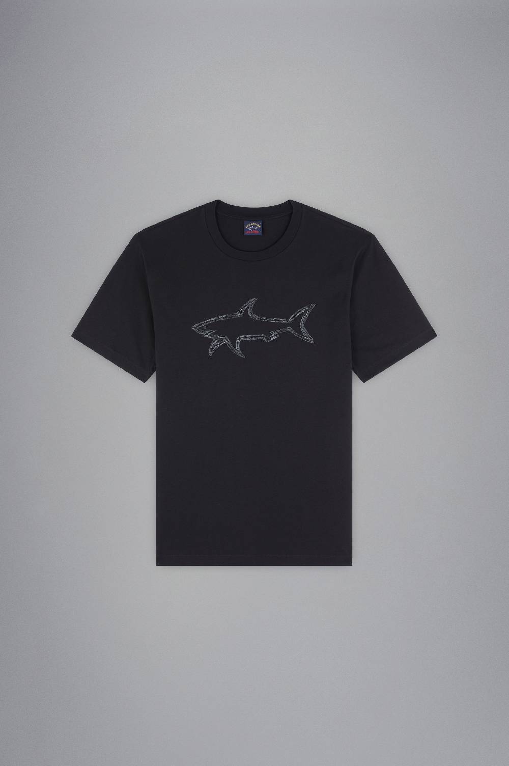 Paul & Shark T-shirt in cotone con stampa Paul & Shark Vendita Economica