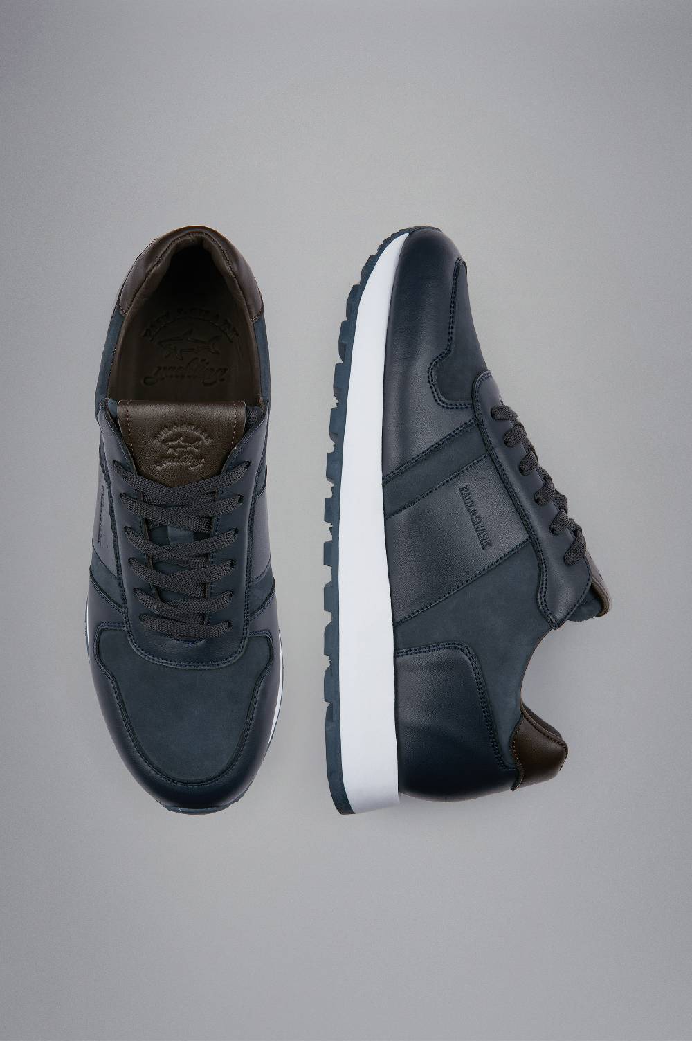 Paul & Shark Sneakers in pelle e suede Paul & Shark Outlet