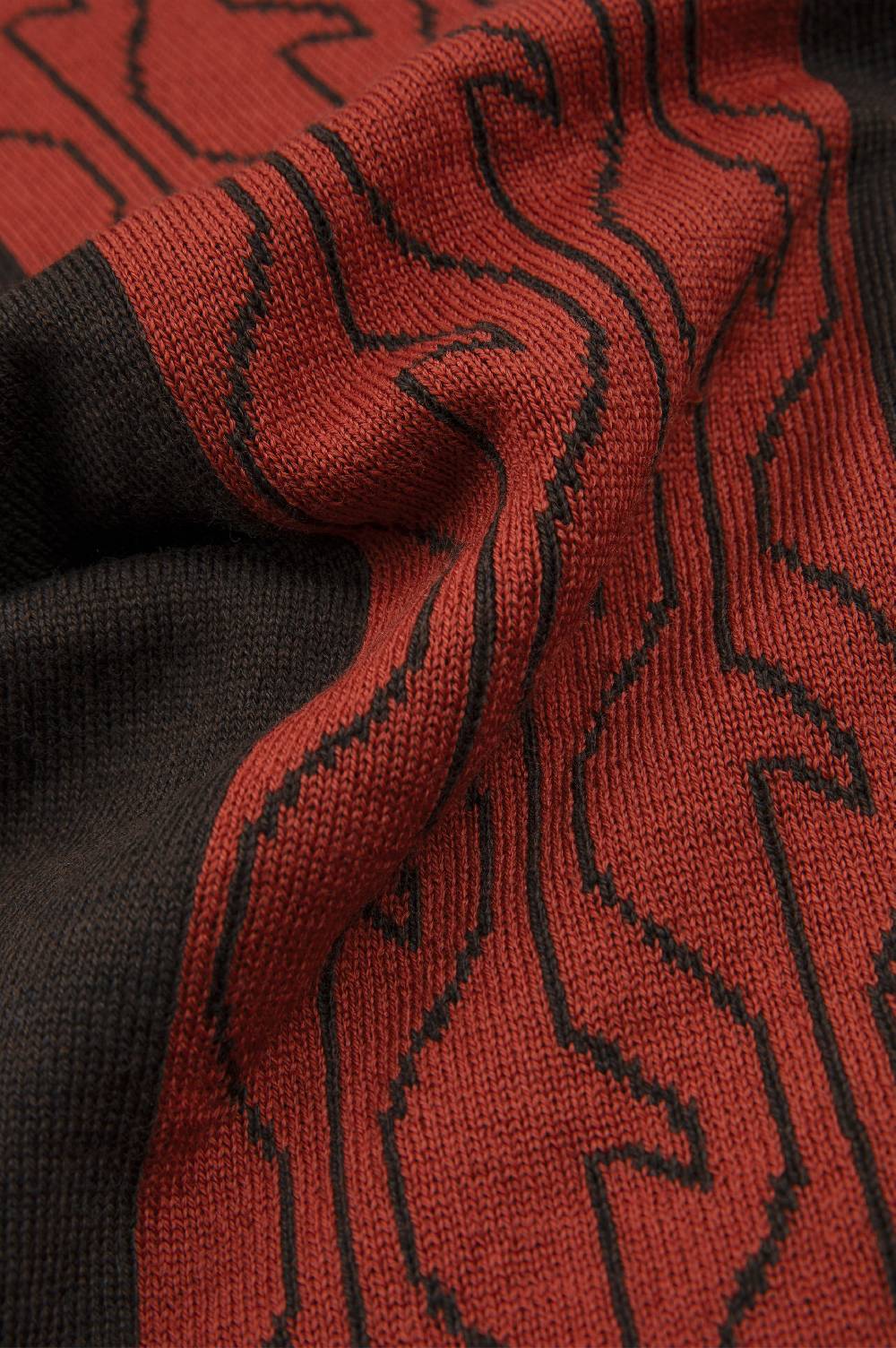 Paul & Shark Sciarpa in lana jacquard Monogram Paul & Shark Qualità