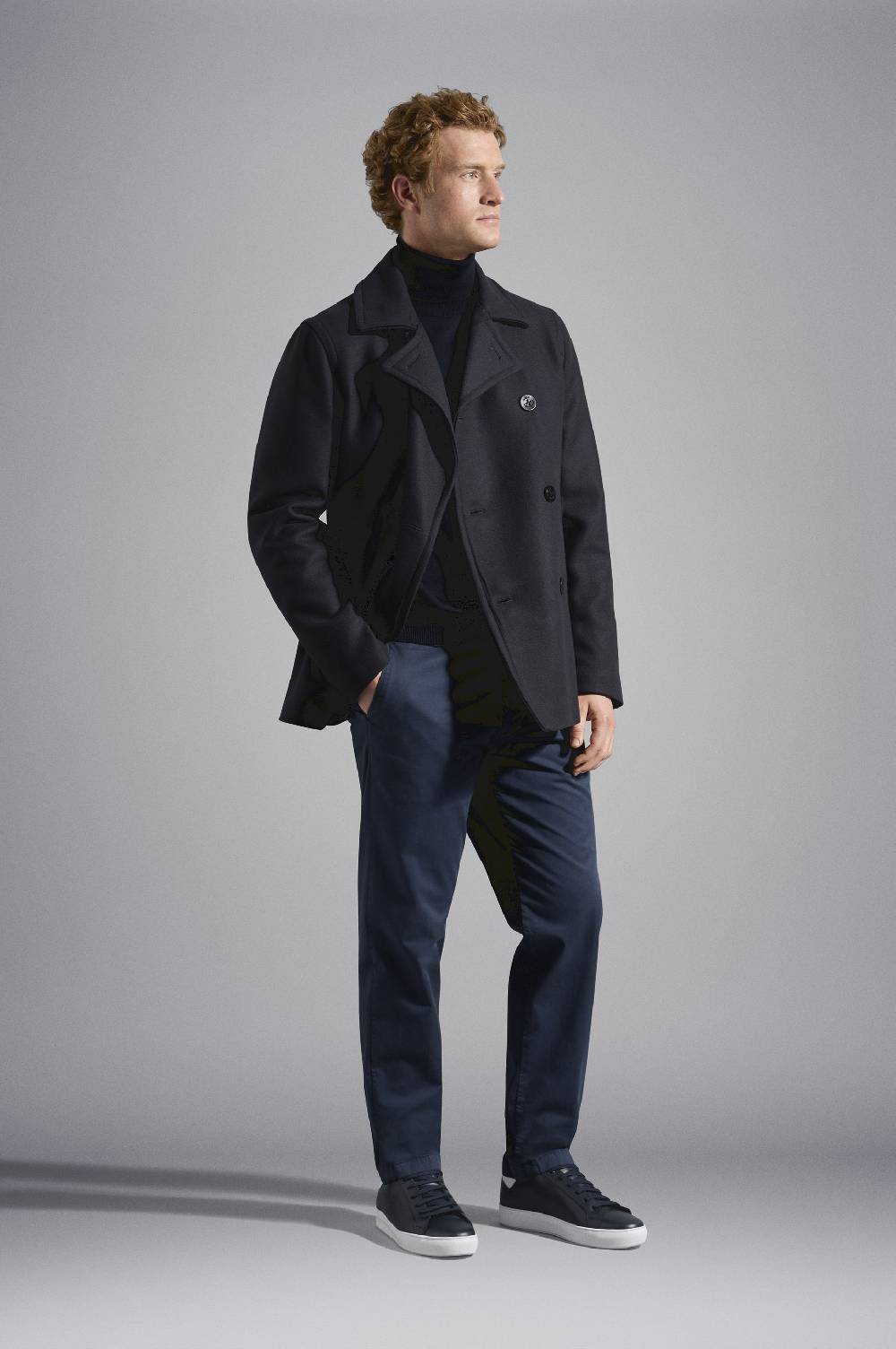 Paul & Shark Cappotto doppio petto in lana Paul & Shark Hotsell
