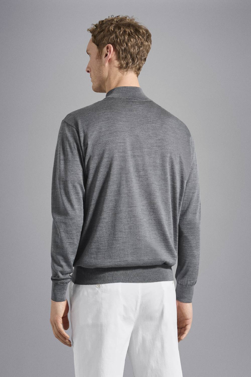 Paul & Shark Maglia con zip in lana Merino extra-fine Winter Summer Paul & Shark Nuovo