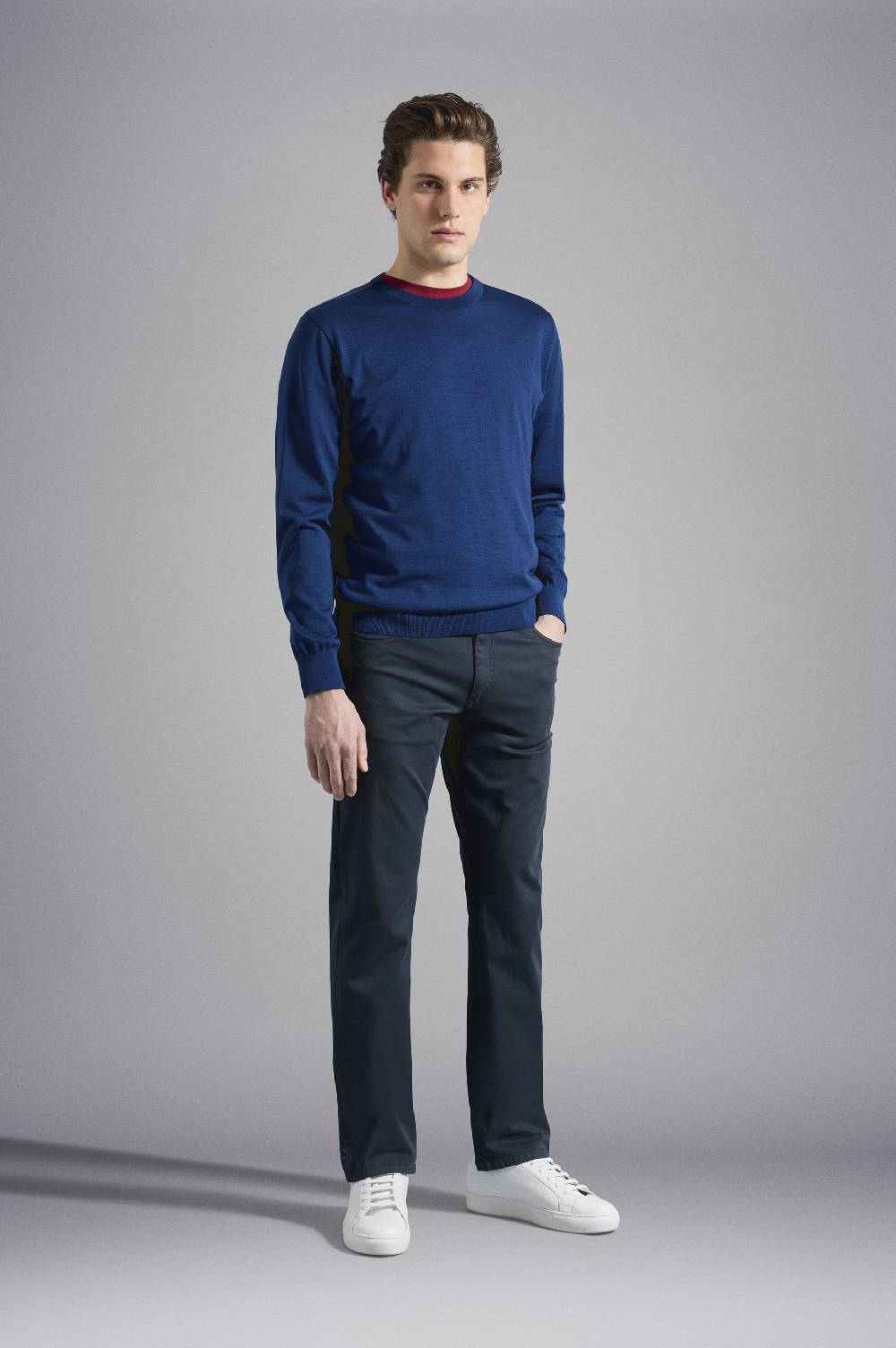 Paul & Shark Girocollo in lana Merino extra-fine Winter Summer Paul & Shark Consegna Veloce