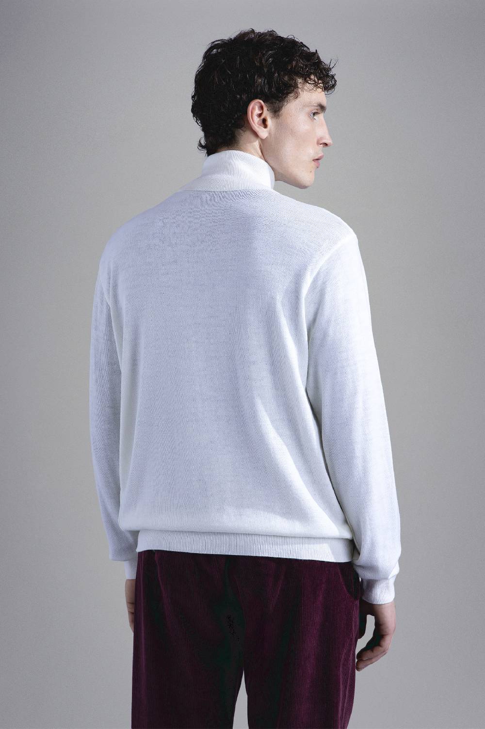 Paul & Shark Dolcevita in lana Merino con badge iconico Paul & Shark Promozione Limitata