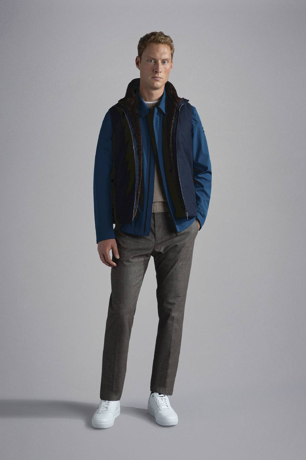 Paul & Shark Girocollo in Re-Wool Paul & Shark Fino Al -60%