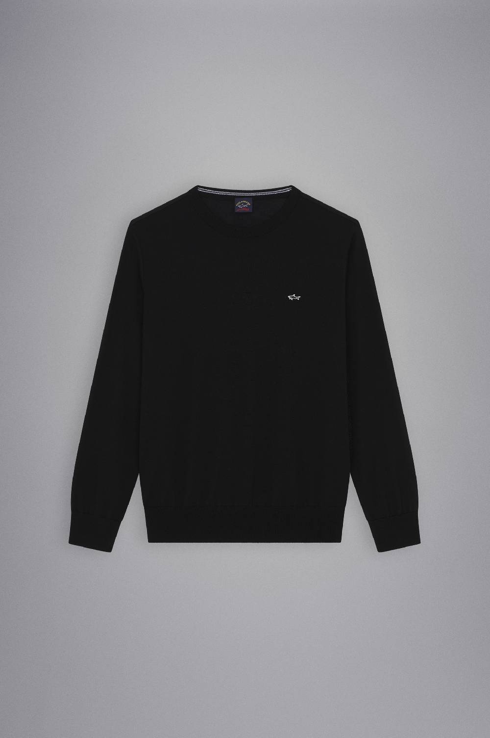 Paul & Shark Maglia in lana con Shark badge Paul & Shark Shopping Online