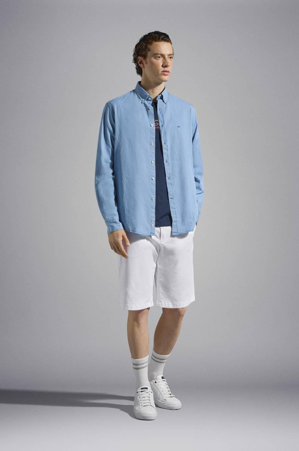 Paul & Shark T-Shirt in cotone con stampa grafica Paul & Shark Convenienza