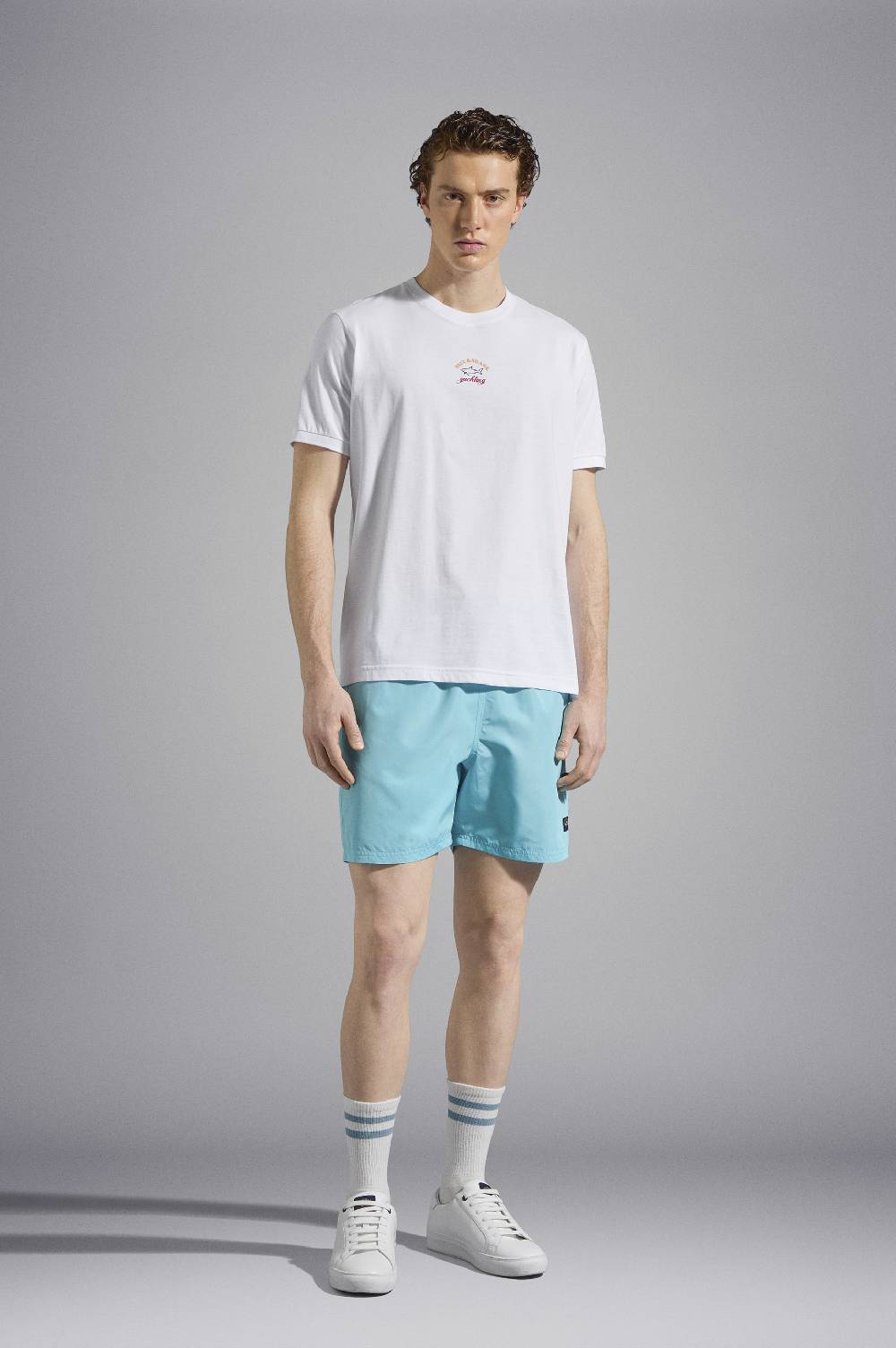 Paul & Shark T-Shirt in cotone con stampa grafica Paul & Shark Economico