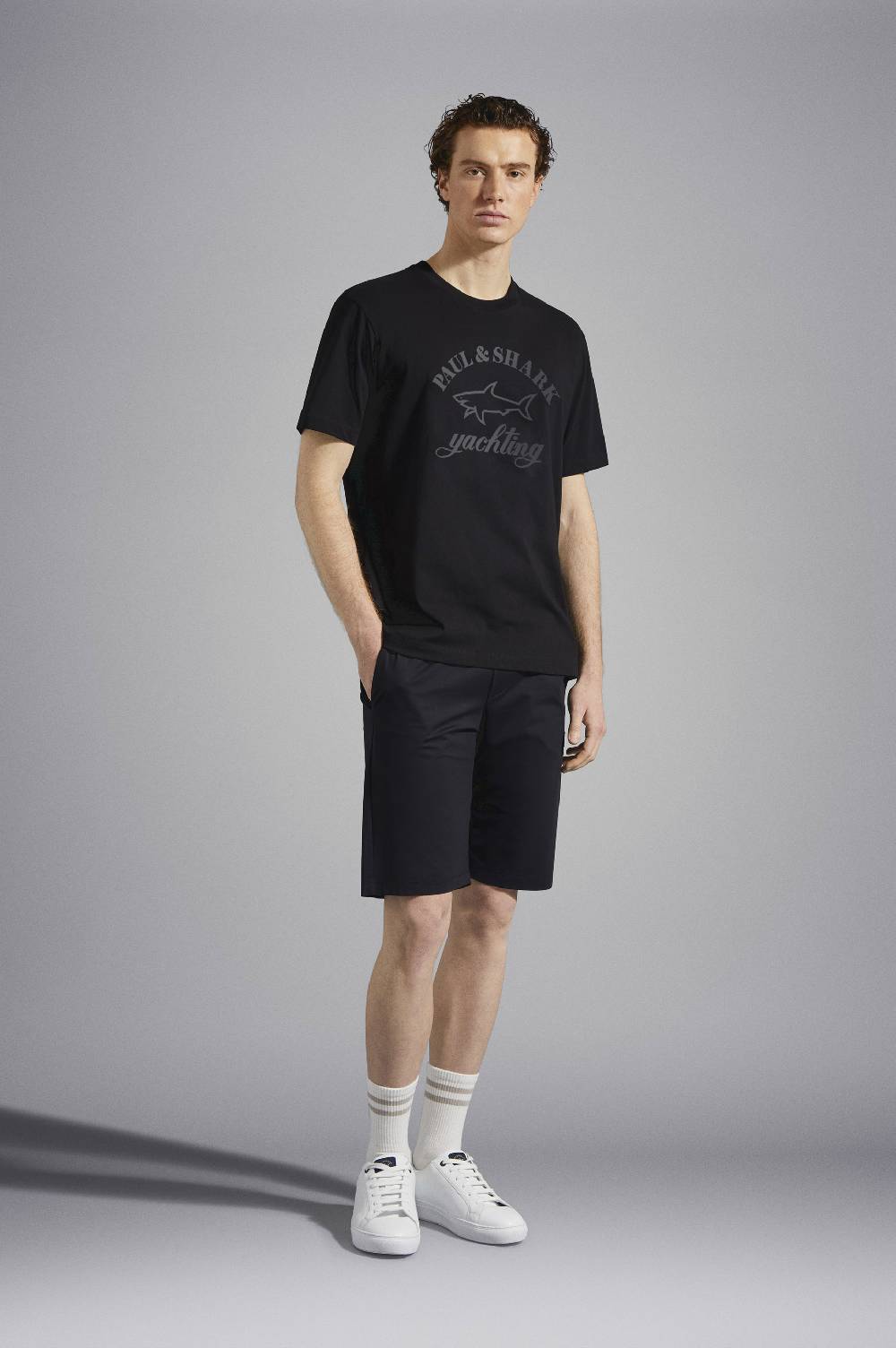 Paul & Shark T-Shirt in cotone con Logo stampato Paul & Shark Hotsell