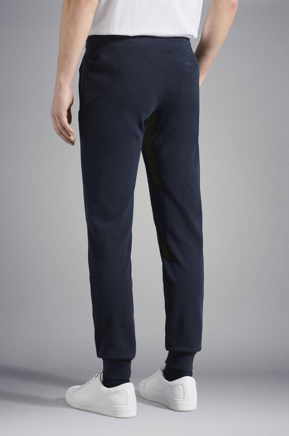 Paul & Shark Pantalone sportivo in cotone con badge iconico Paul & Shark Vendite Flash