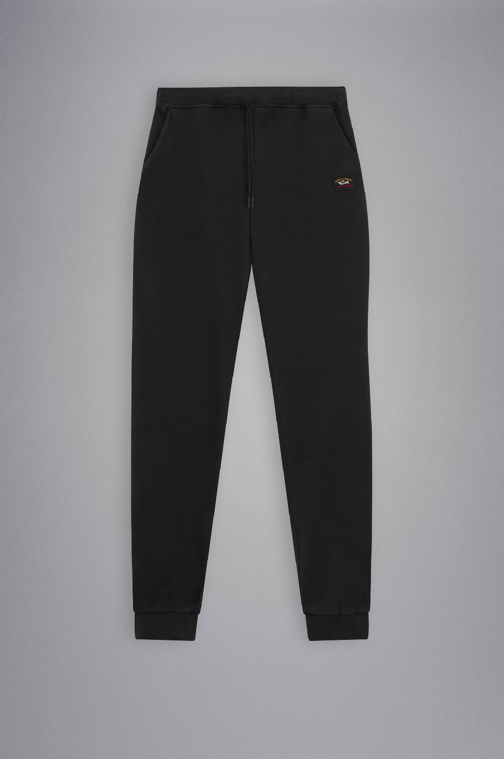 Paul & Shark Pantalone sportivo in cotone con badge iconico Paul & Shark In Saldo