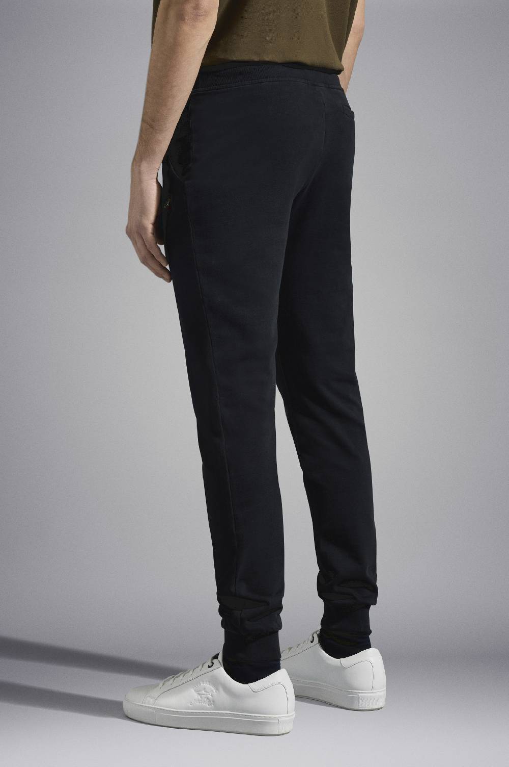 Paul & Shark Pantalone sportivo in cotone con badge iconico Paul & Shark In Saldo