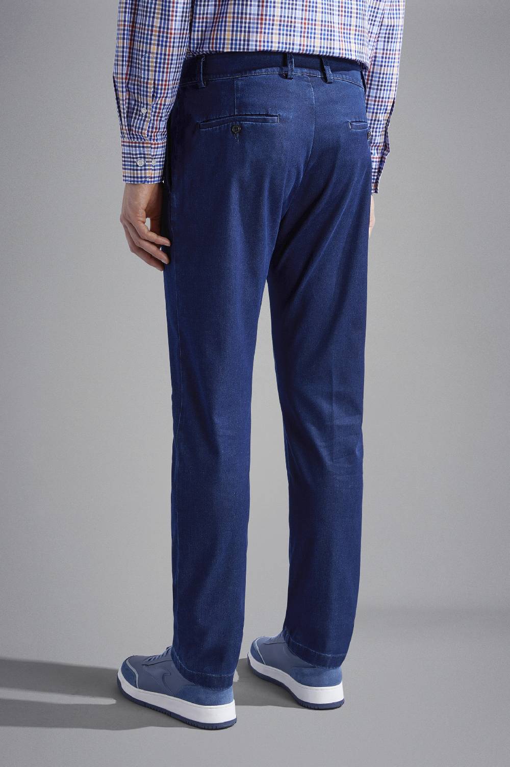 Paul & Shark Pantalone Chino in denim stretch Paul & Shark Negozi Online