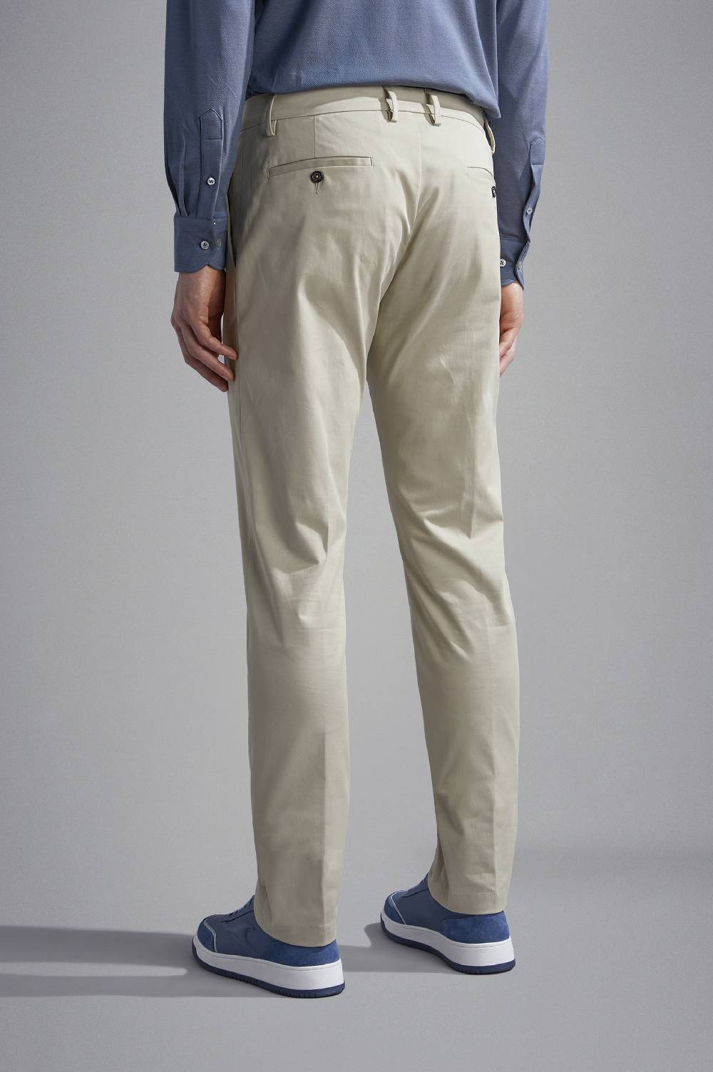 Paul & Shark Pantalone chino in cotone Stretch Paul & Shark Sottocosto