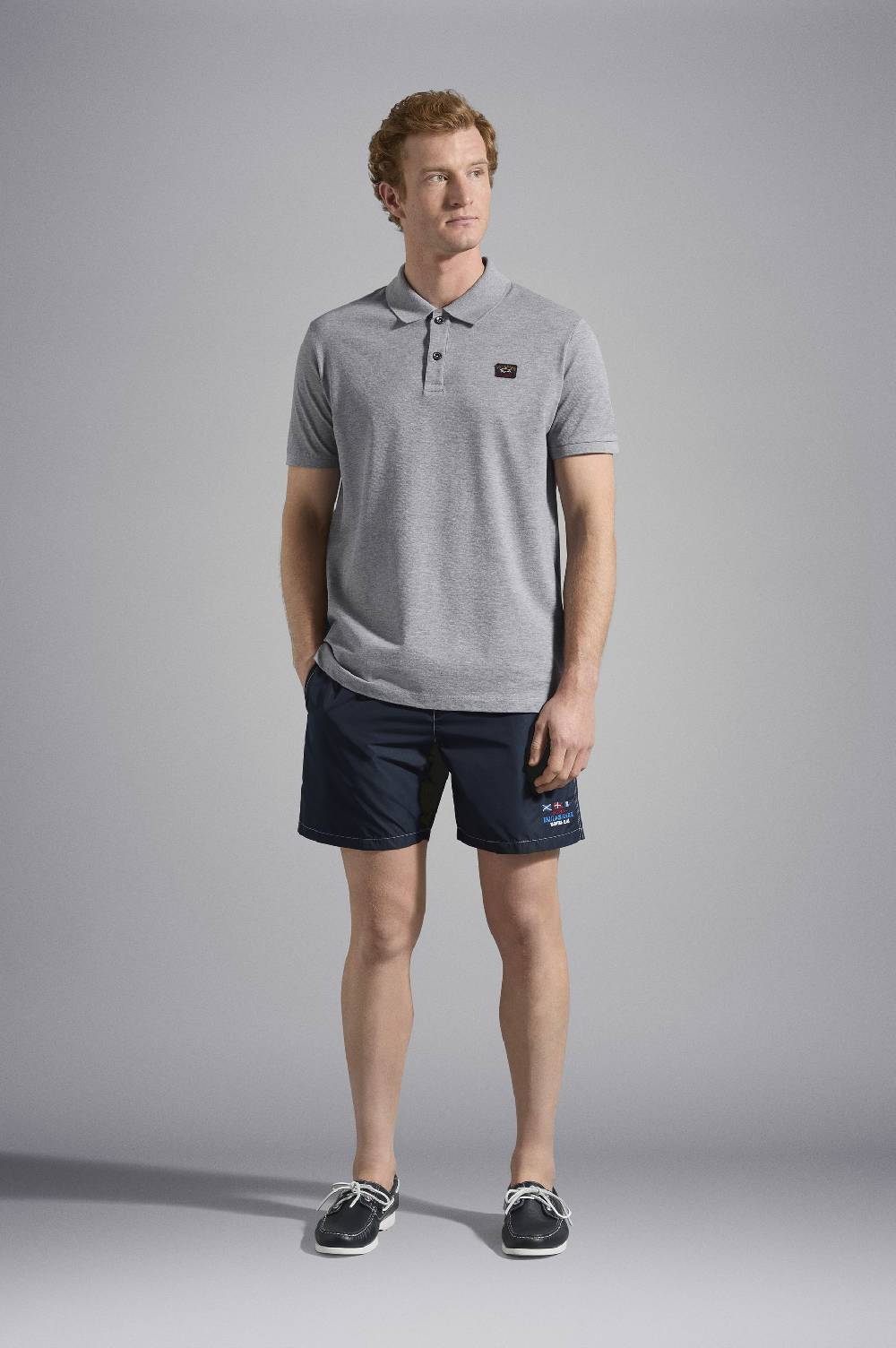 Paul & Shark Costume da bagno con ricamo nautico Paul & Shark Offerte