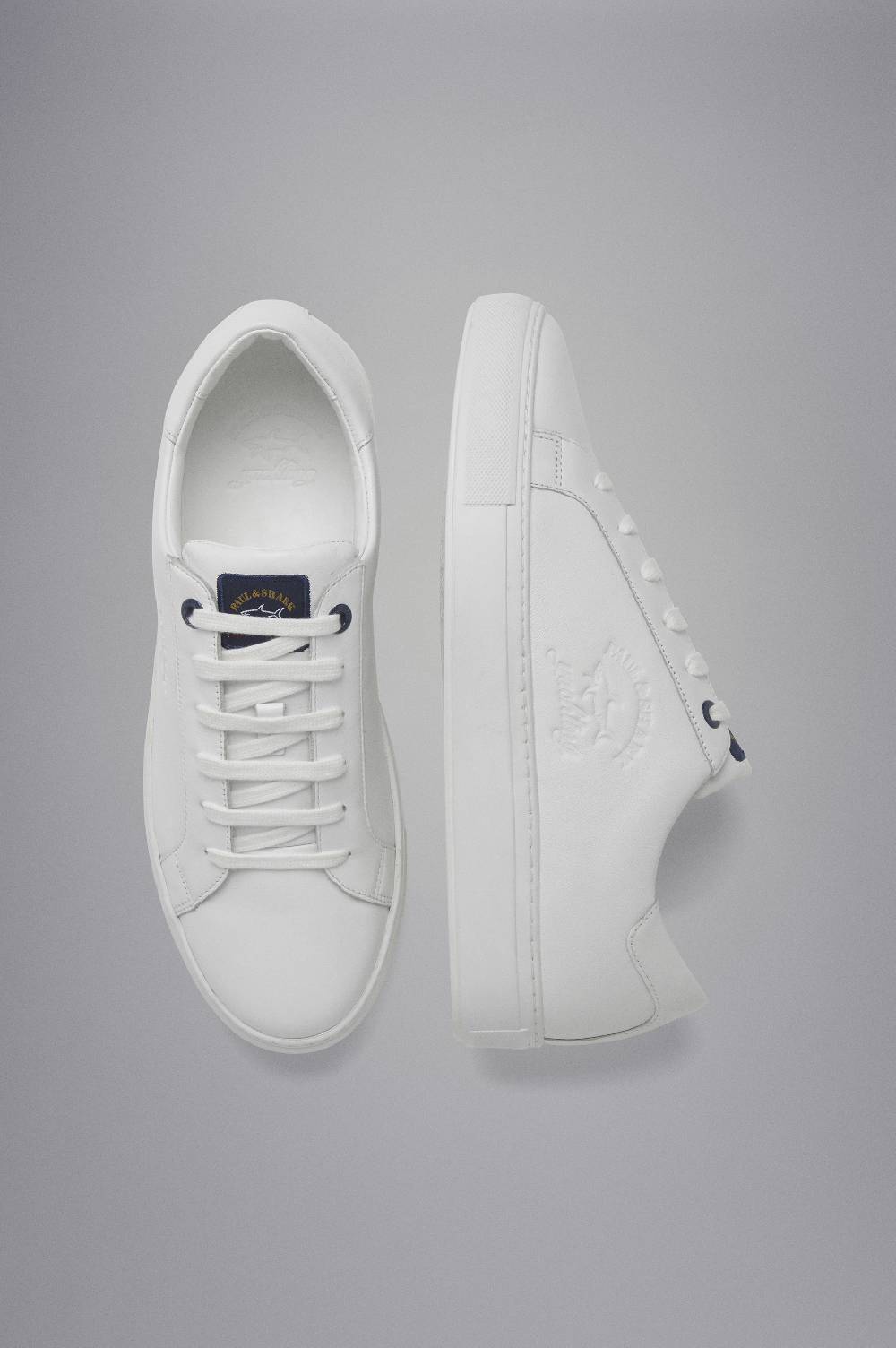 Paul & Shark Sneakers in pelle con Logo stampato Paul & Shark Hotsell