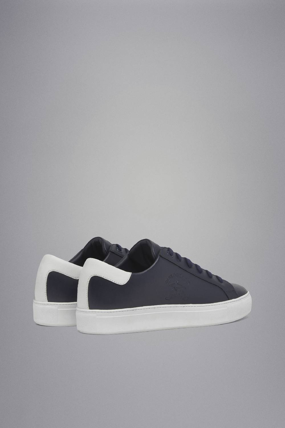 Paul & Shark Sneakers in pelle con Logo stampato Paul & Shark Vendita Calda