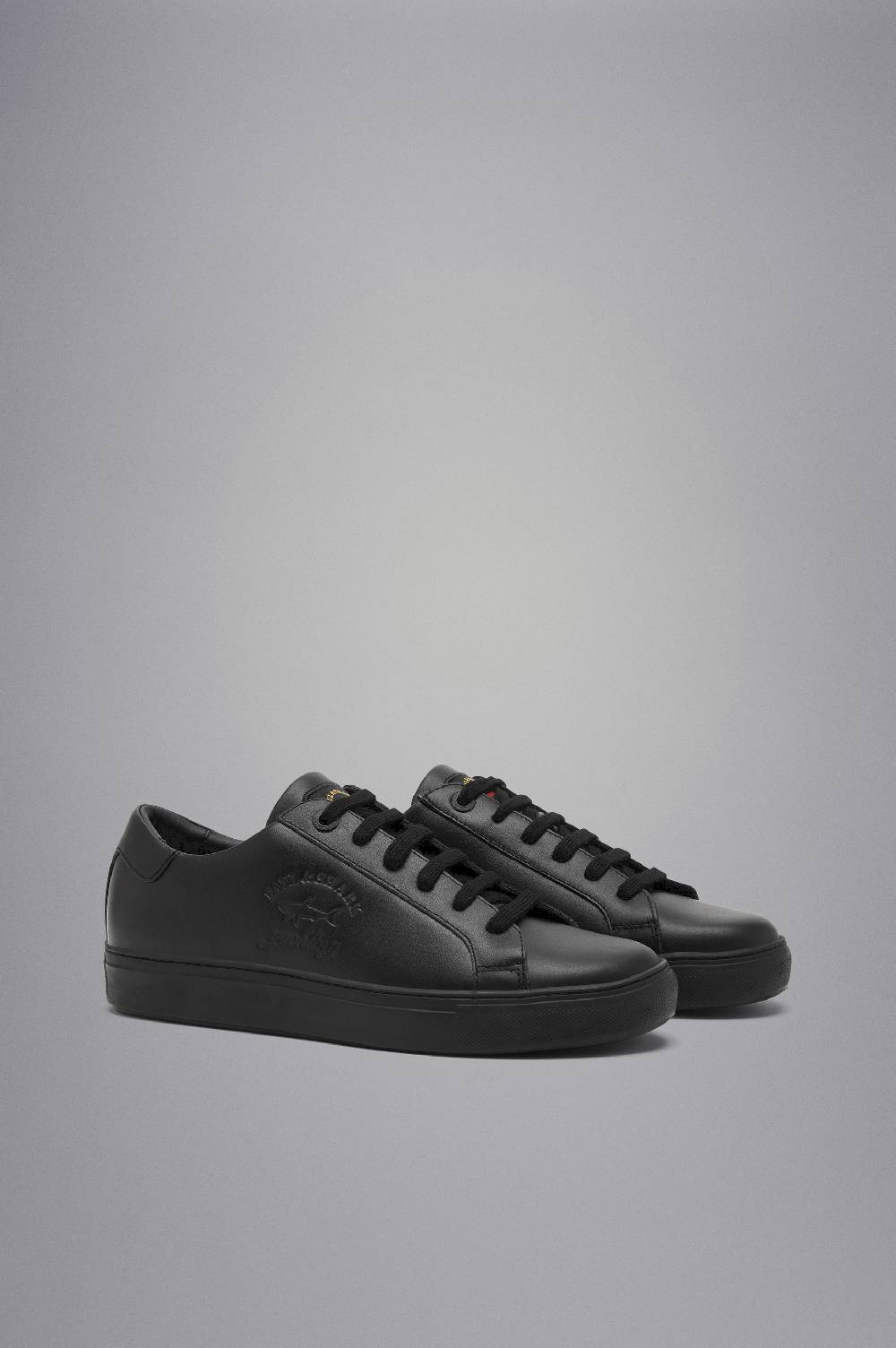 Paul & Shark Sneakers in pelle con Logo stampato Paul & Shark Saldi Di Fabbrica