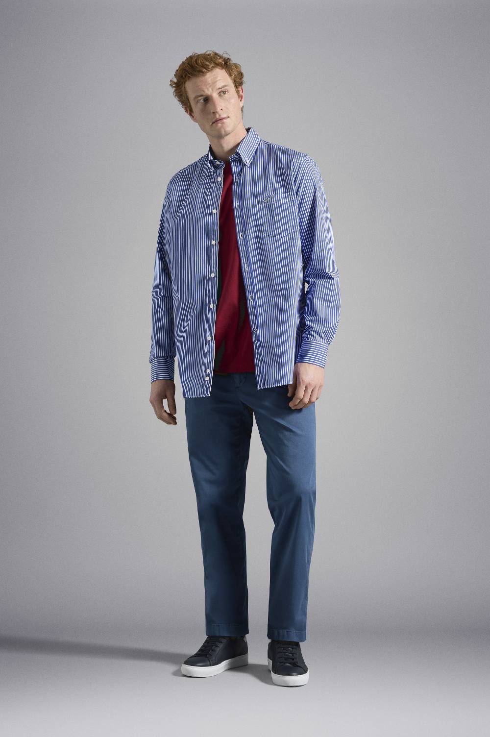 Paul & Shark Camicia in Popeline di cotone Paul & Shark Vendita