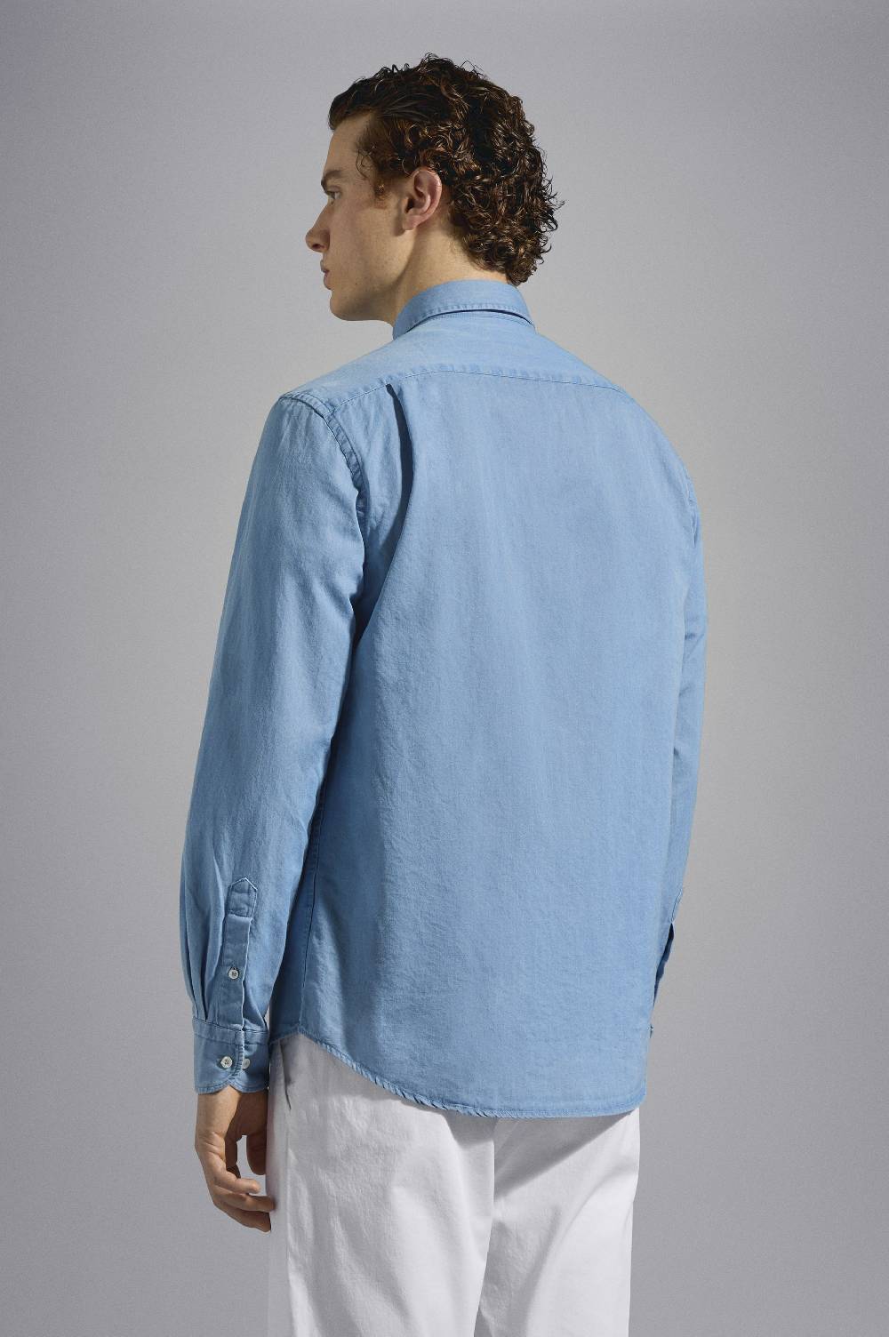 Paul & Shark Camicia in Denim di cotone Paul & Shark Promozione