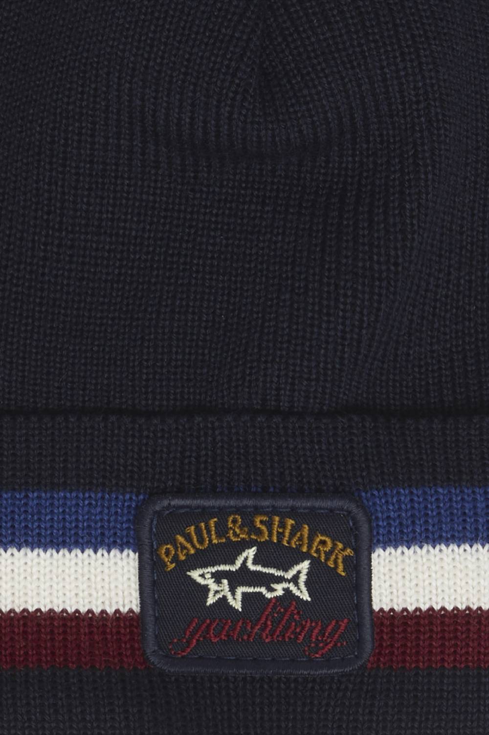Paul & Shark Berretto in lana con badge iconico Paul & Shark Affare Del Giorno