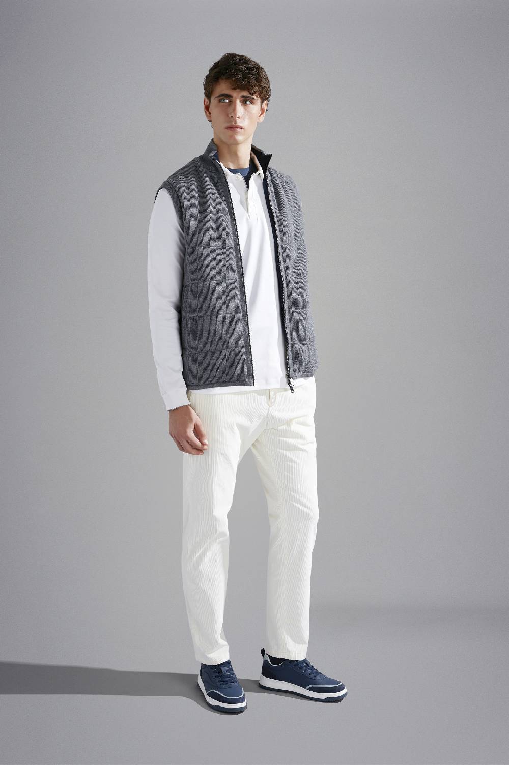 Paul & Shark Gilet Hybrid in lana, cashmere e Typhoon Platinum Paul & Shark Offerte