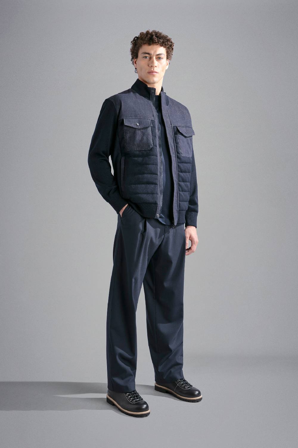 Paul & Shark Pantalone chino in lana tecnica Paul & Shark Vendite Flash