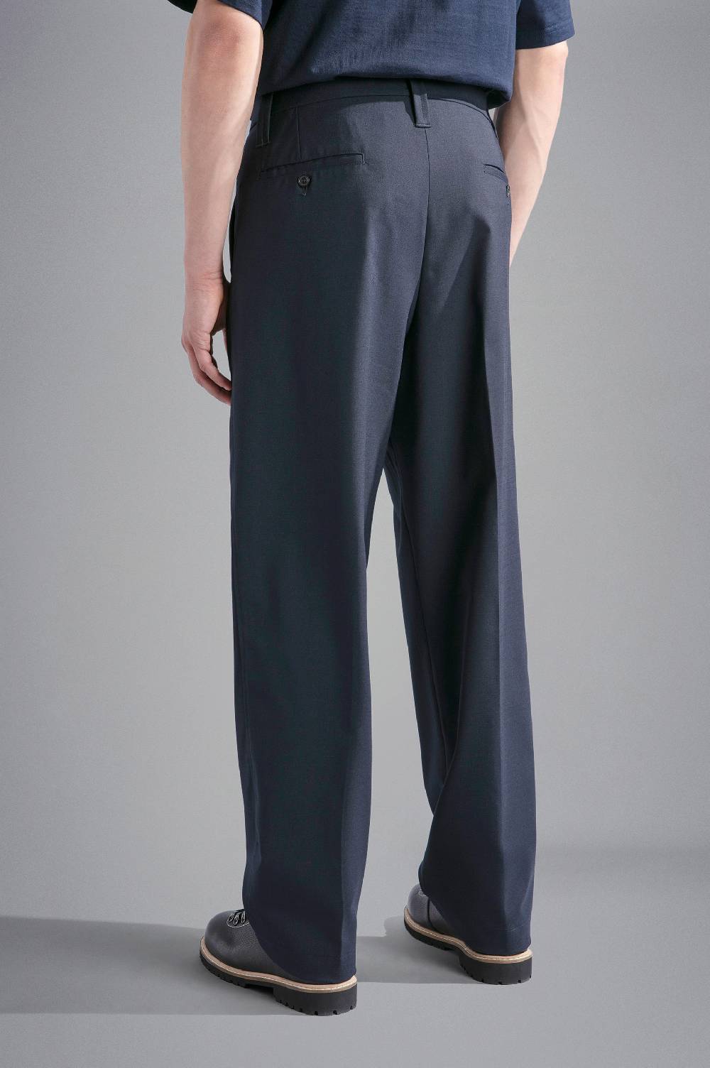 Paul & Shark Pantalone chino in lana tecnica Paul & Shark Vendite Flash