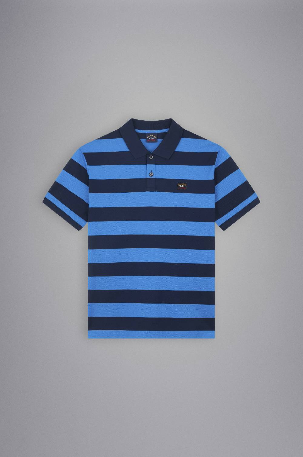 Paul & Shark Polo in cotone piqué con badge iconico Paul & Shark Qualità