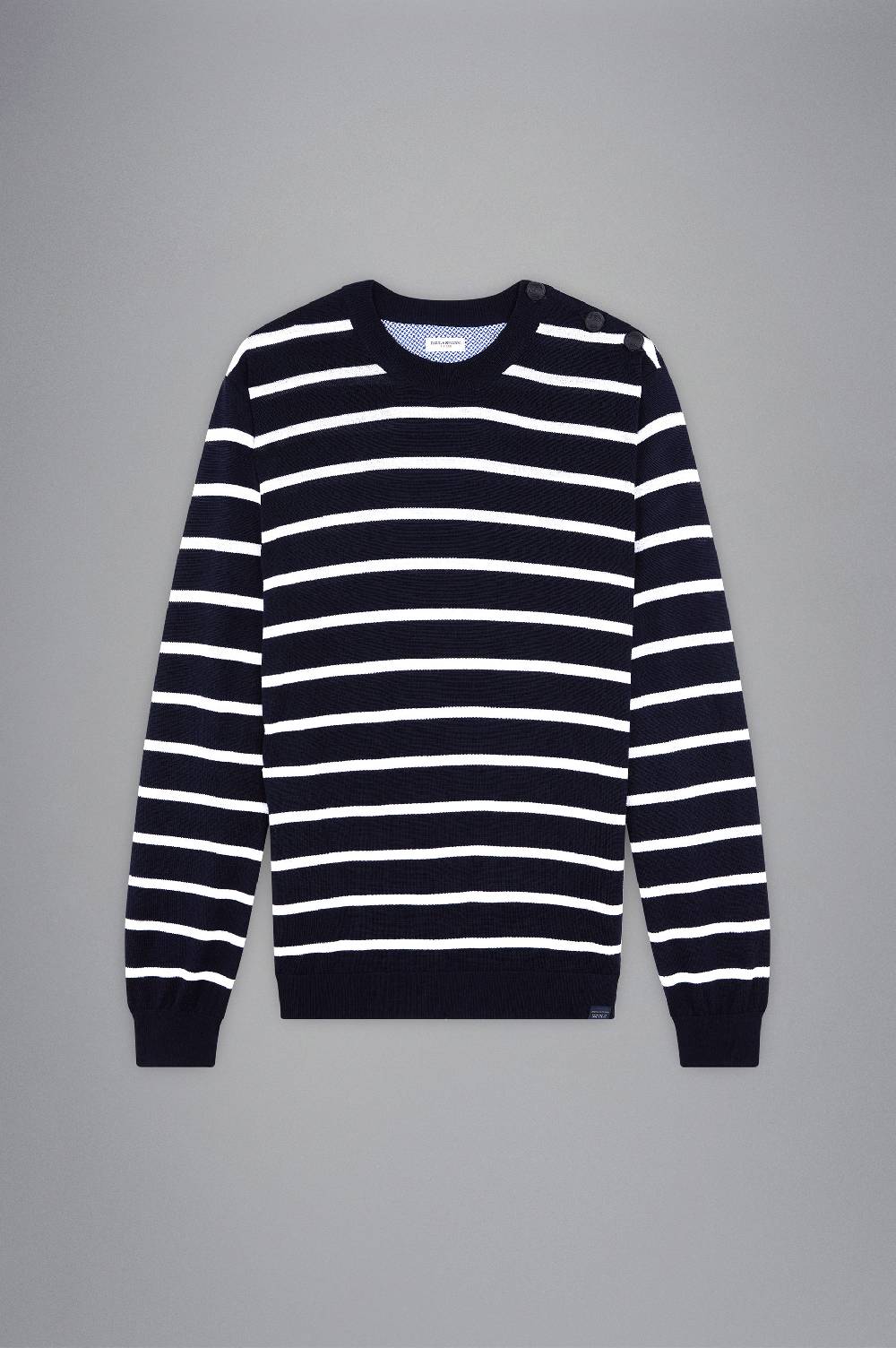 Paul & Shark Maglia in Summer Wool con motivo a righe Paul & Shark Promozione Limitata