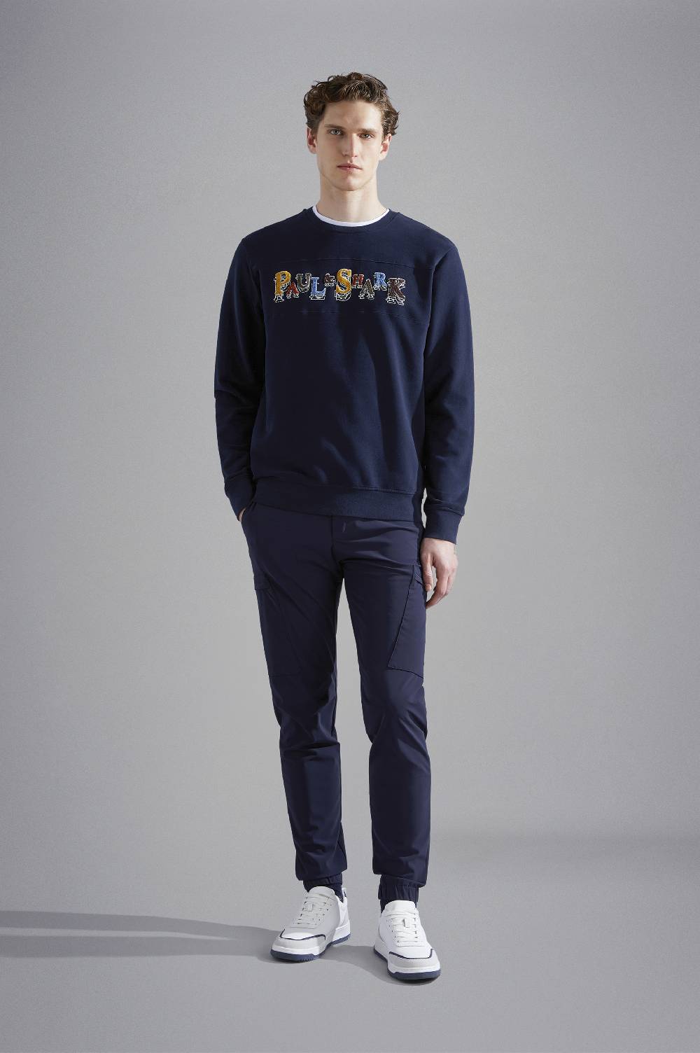Paul & Shark Pantalone cargo in nylon Econyl® Paul & Shark Online