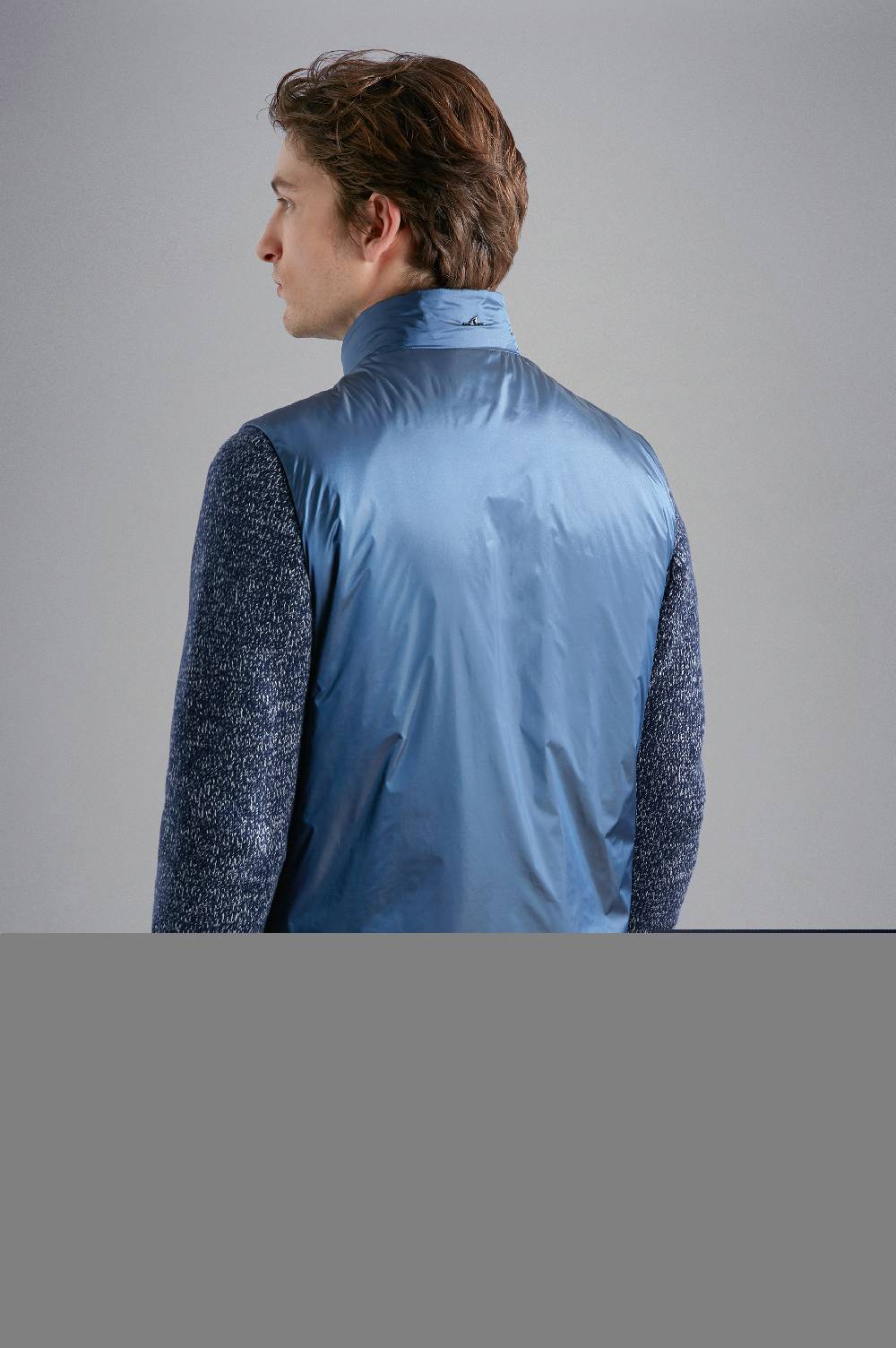 Paul & Shark Gilet in nylon cangiante Paul & Shark Pezzi Unici