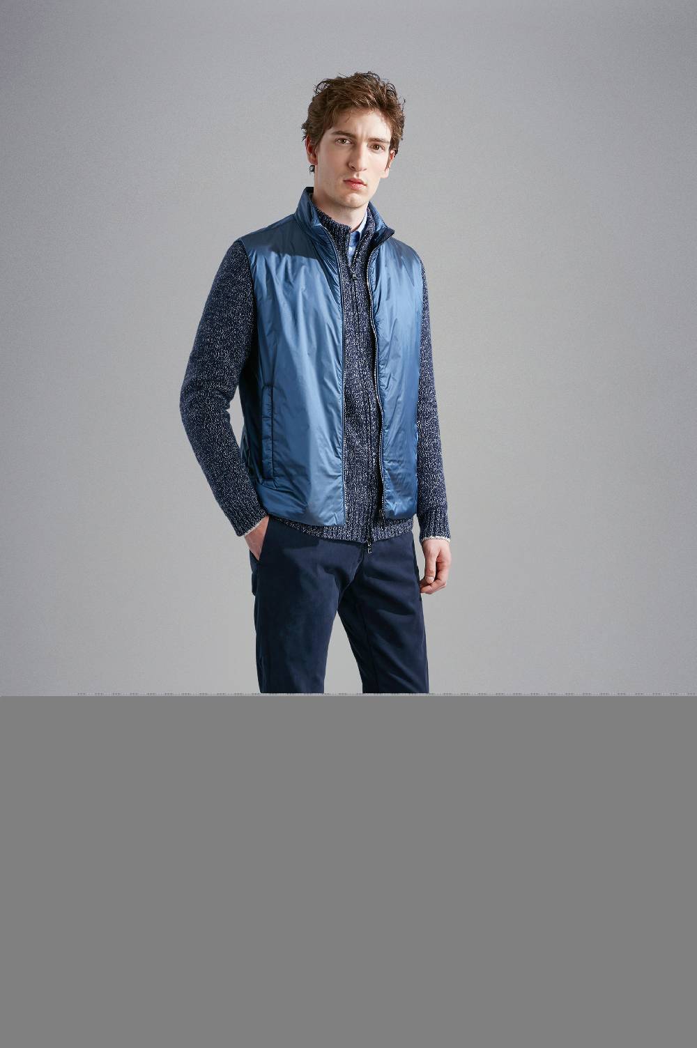 Paul & Shark Maglia in lana e cashmere melange Paul & Shark Soddisfazione Garantita