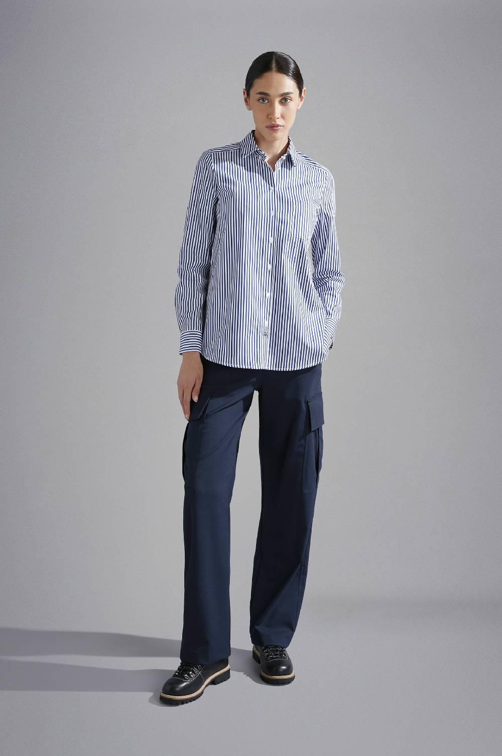 Paul & Shark Camicia in popeline di cotone Paul & Shark Presa