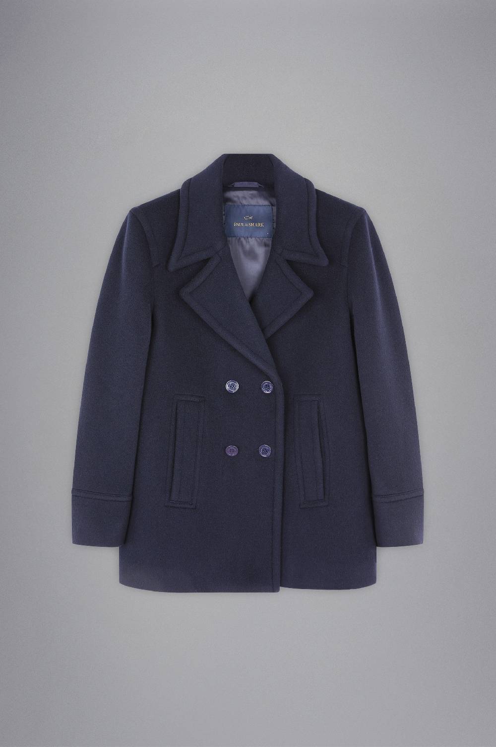 Paul & Shark Peacoat in Re-Wool Paul & Shark Economico