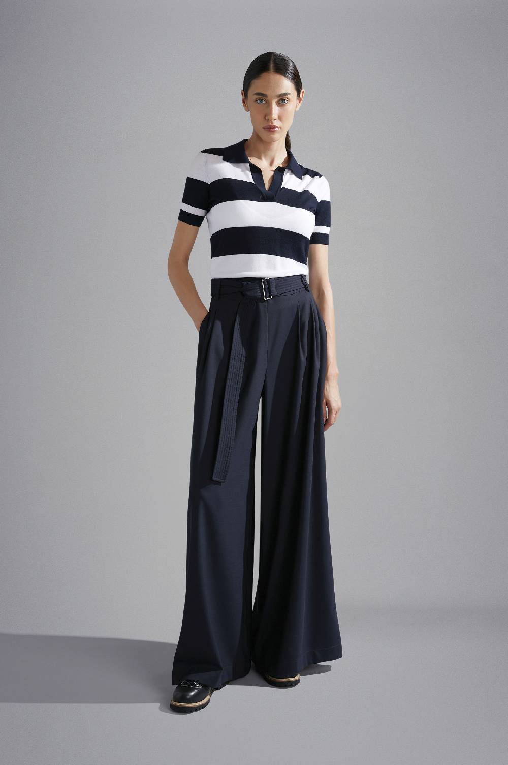 Paul & Shark Pantalone lana tecnica Stretch con cintura Paul & Shark Vendita Economica