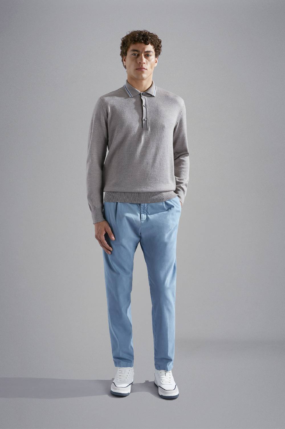 Paul & Shark Pantalone con coulisse in Soft Touch Twill Paul & Shark Saldi Di Fabbrica