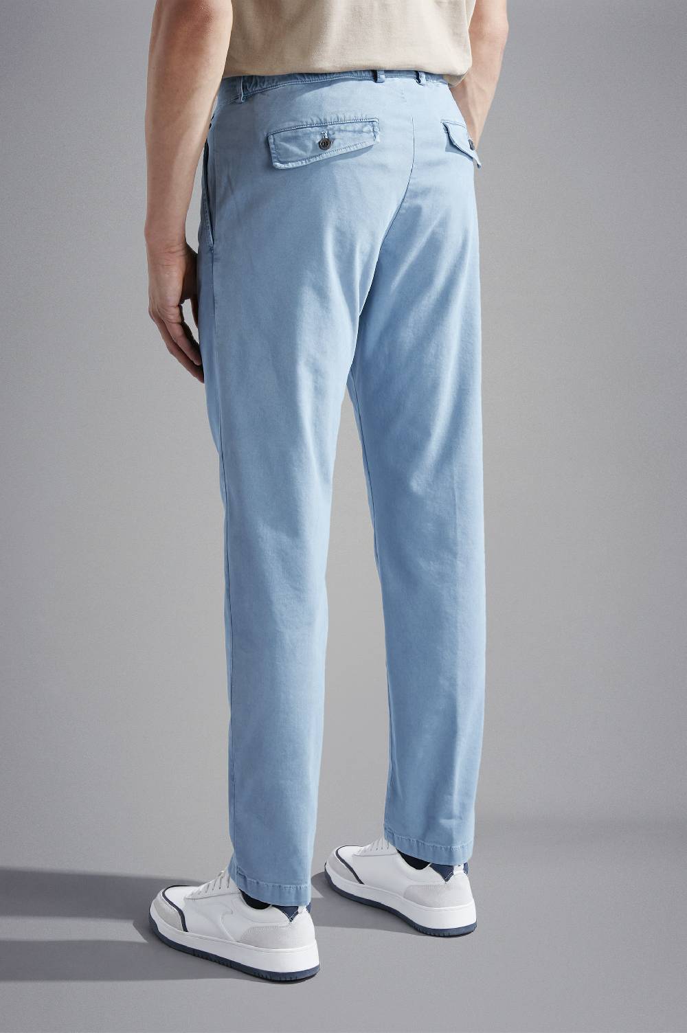 Paul & Shark Pantalone con coulisse in Soft Touch Twill Paul & Shark Saldi Di Fabbrica