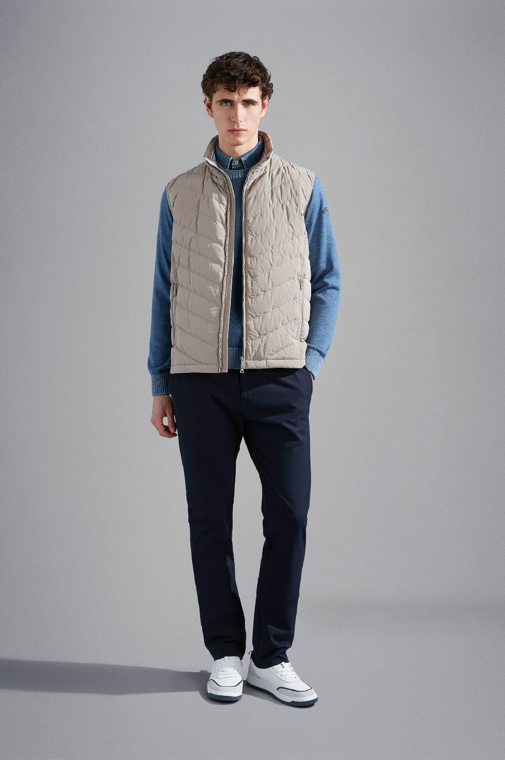 Paul & Shark Gilet Re-130 High Density Paul & Shark In Linea