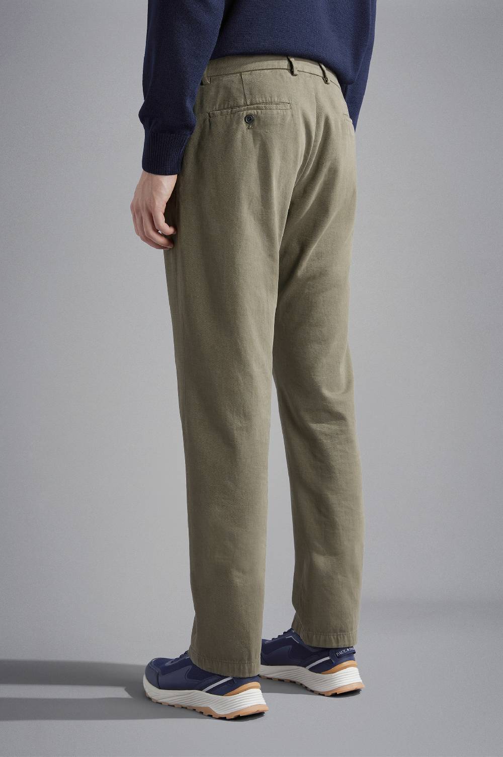 Paul & Shark Pantalone chino in Cotone e Cashmere Paul & Shark Fino Al -60%