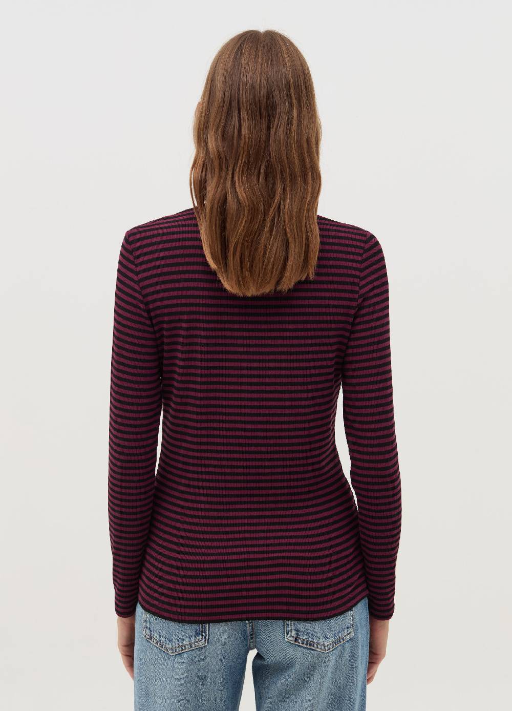 OVS T-shirt a righe mock neck Affare Del Giorno