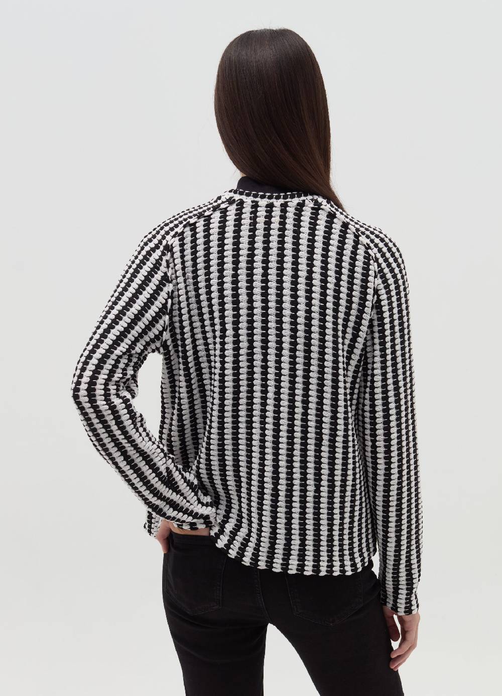 OVS T-shirt tricot con trama bicolore Prezzo Ridotto