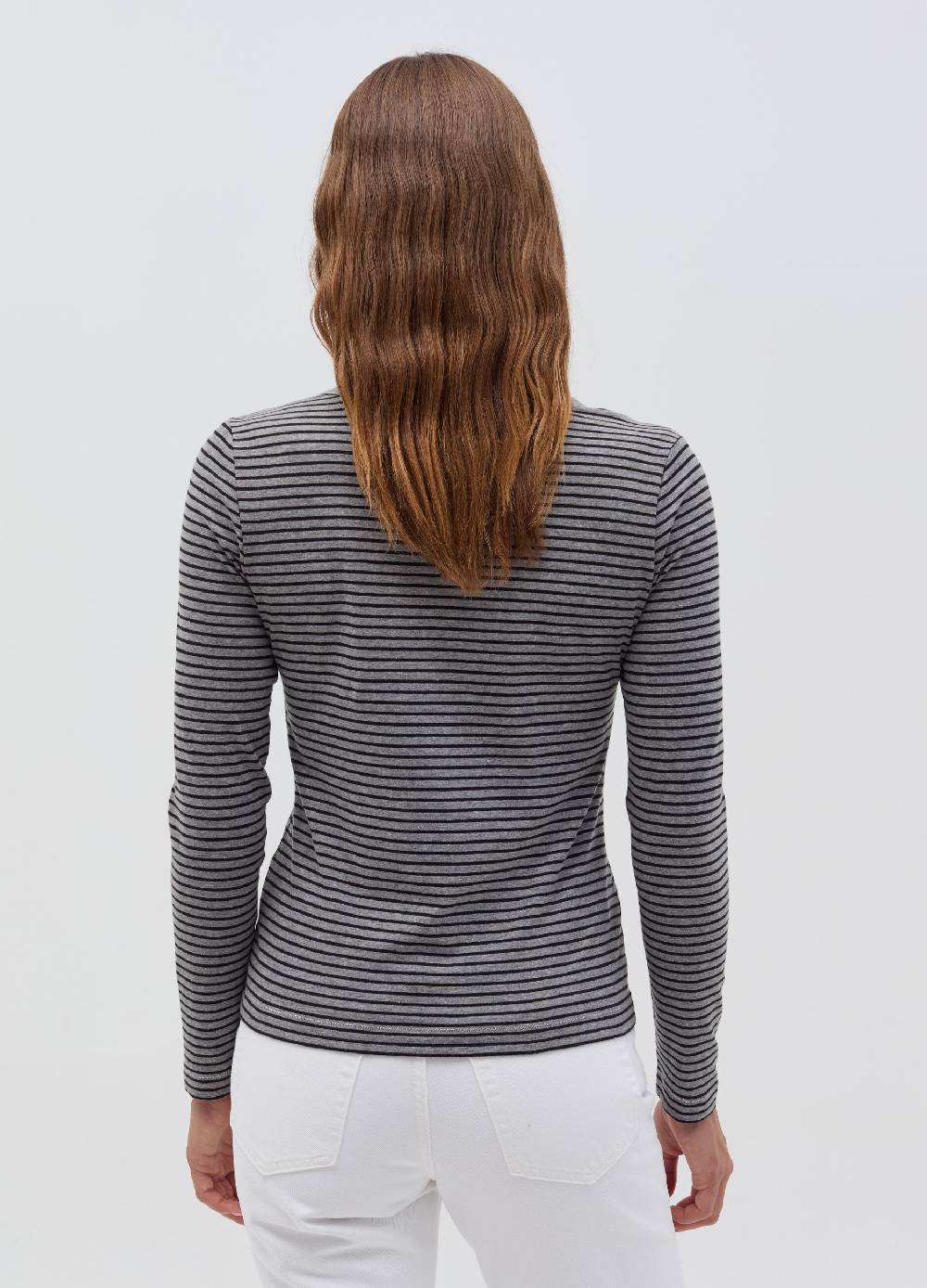 OVS T-shirt a righe sottili con maniche lunghe Sottocosto
