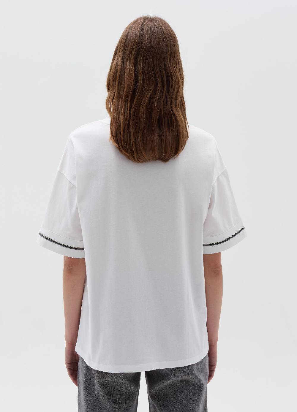 LULAH D. T-shirt over con inserti a contrasto Hotsell