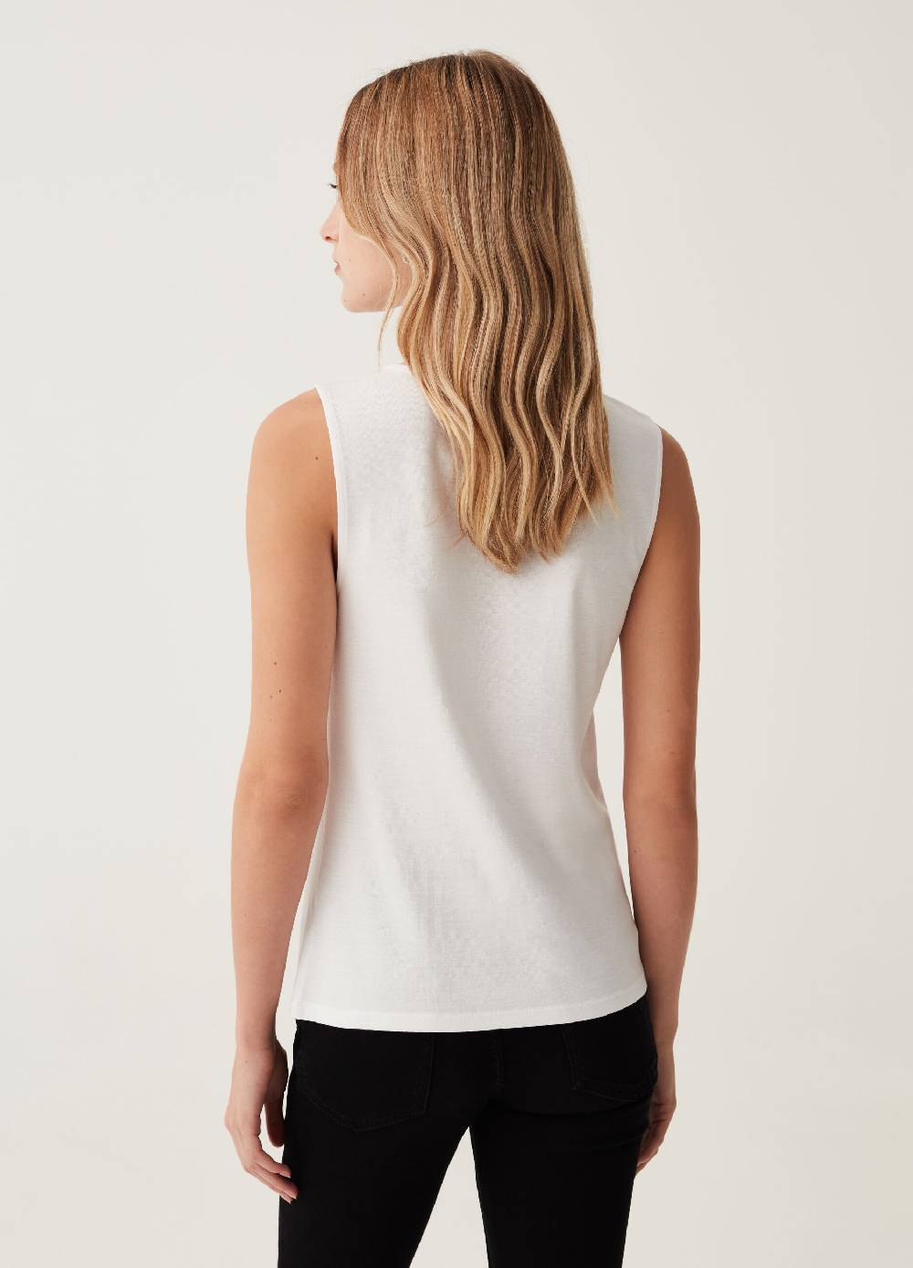 OVS Tank top girocollo con nodo Qualità Garantita