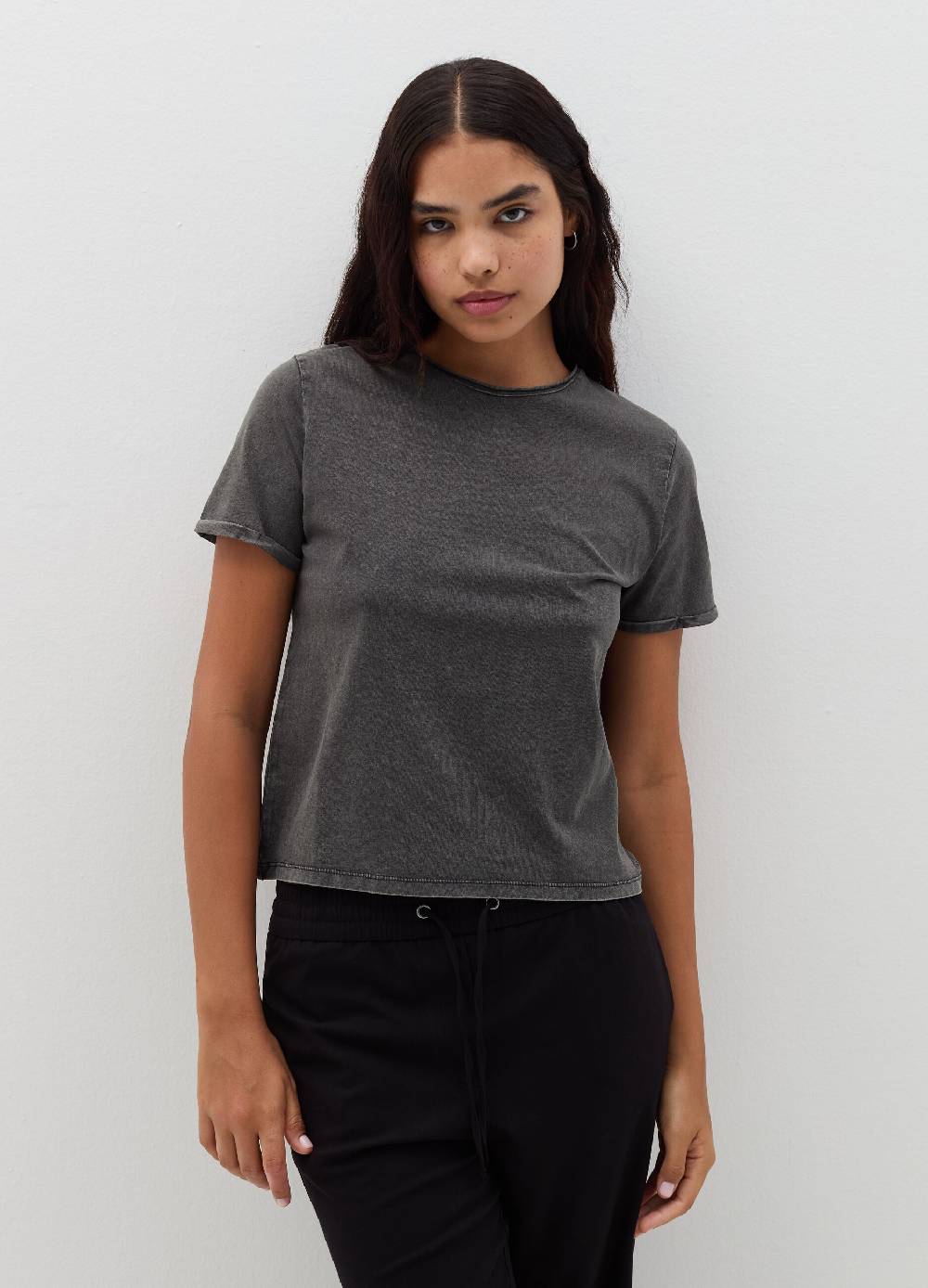 B. ANGEL T-shirt in cotone scollo rotondo Negozi Online