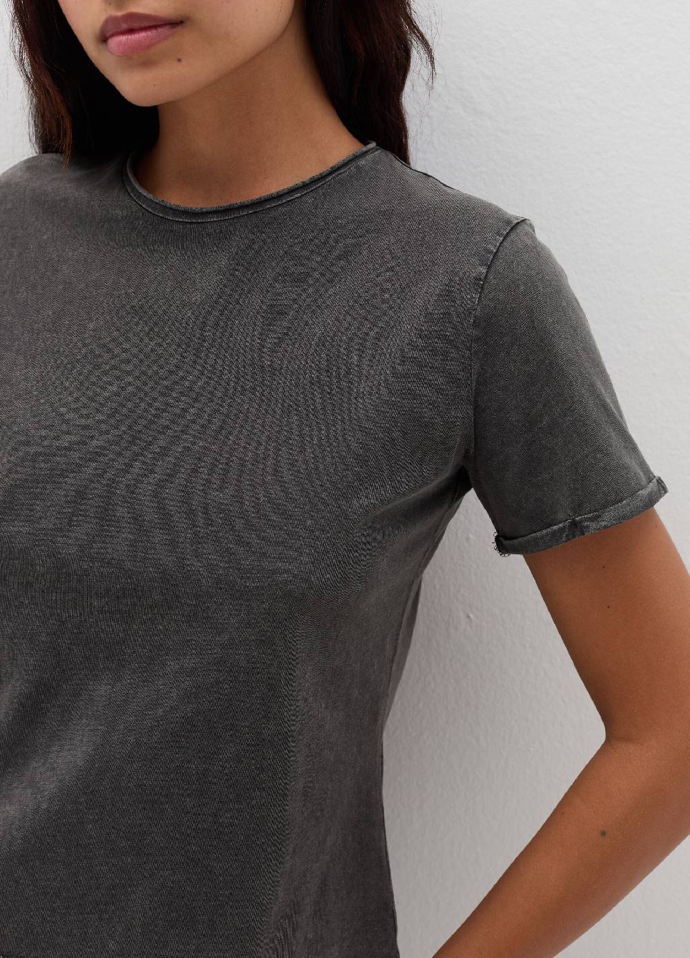 B. ANGEL T-shirt in cotone scollo rotondo Negozi Online