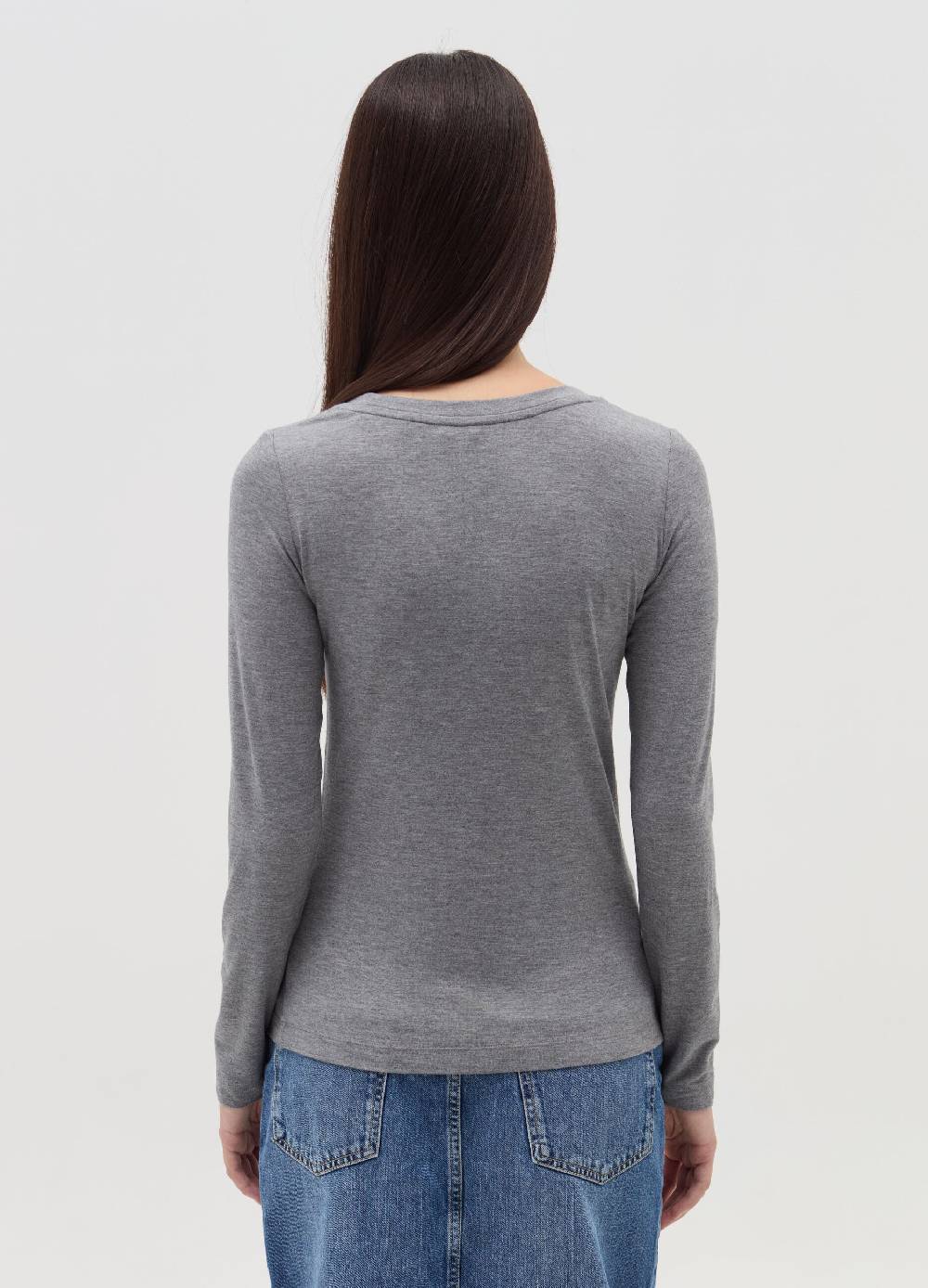 OVS T-shirt a maniche lunghe in viscosa stretch Fino Al -60%