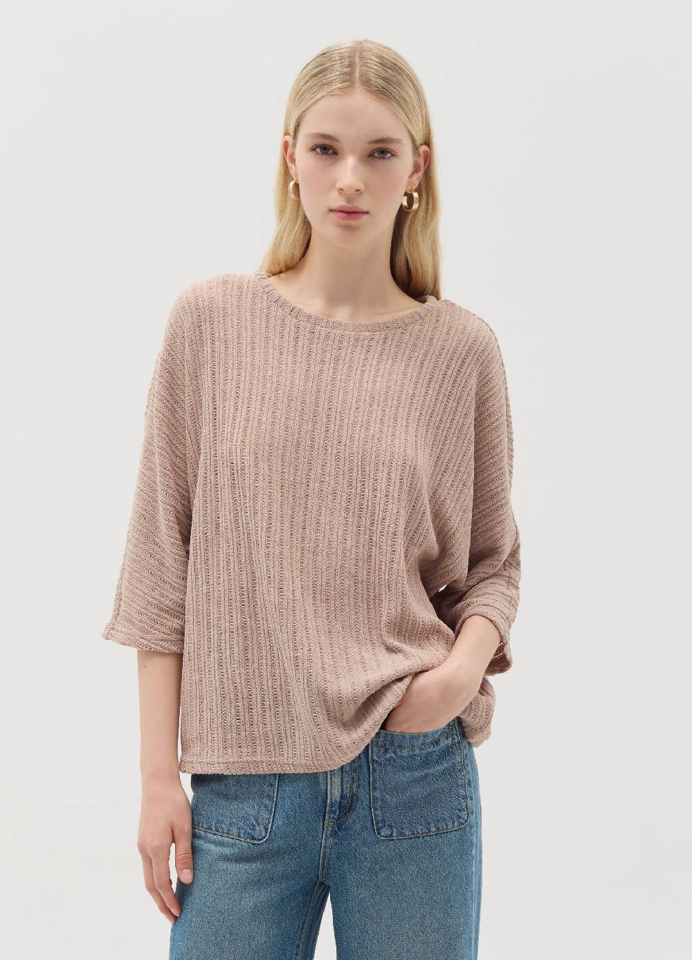 OVS Maglia lavorata con maniche a kimono Presa